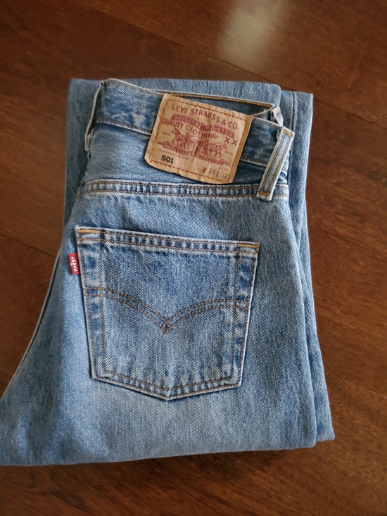 Levi's Denim - Vintage Levi's 501 Classic Blue Denim Jeans